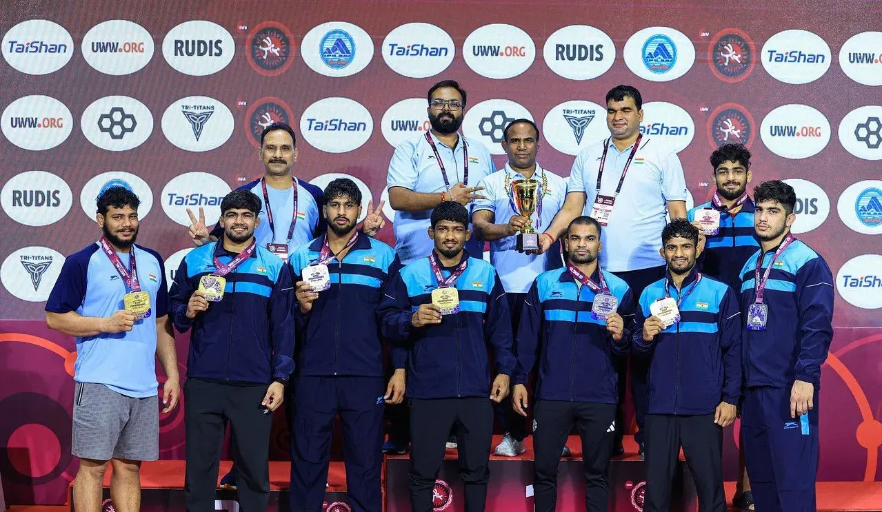 India wins U23 Asian Wrestling freestyle title, bags 27 medals in Da Nang