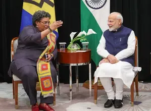 How does India value its friendship with Barbados? PM Modi congratulates Mia Amor Mottley on her 3rd consecutive win