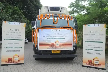 India exports first ODOP honey consignment from Assam's Baksa to US