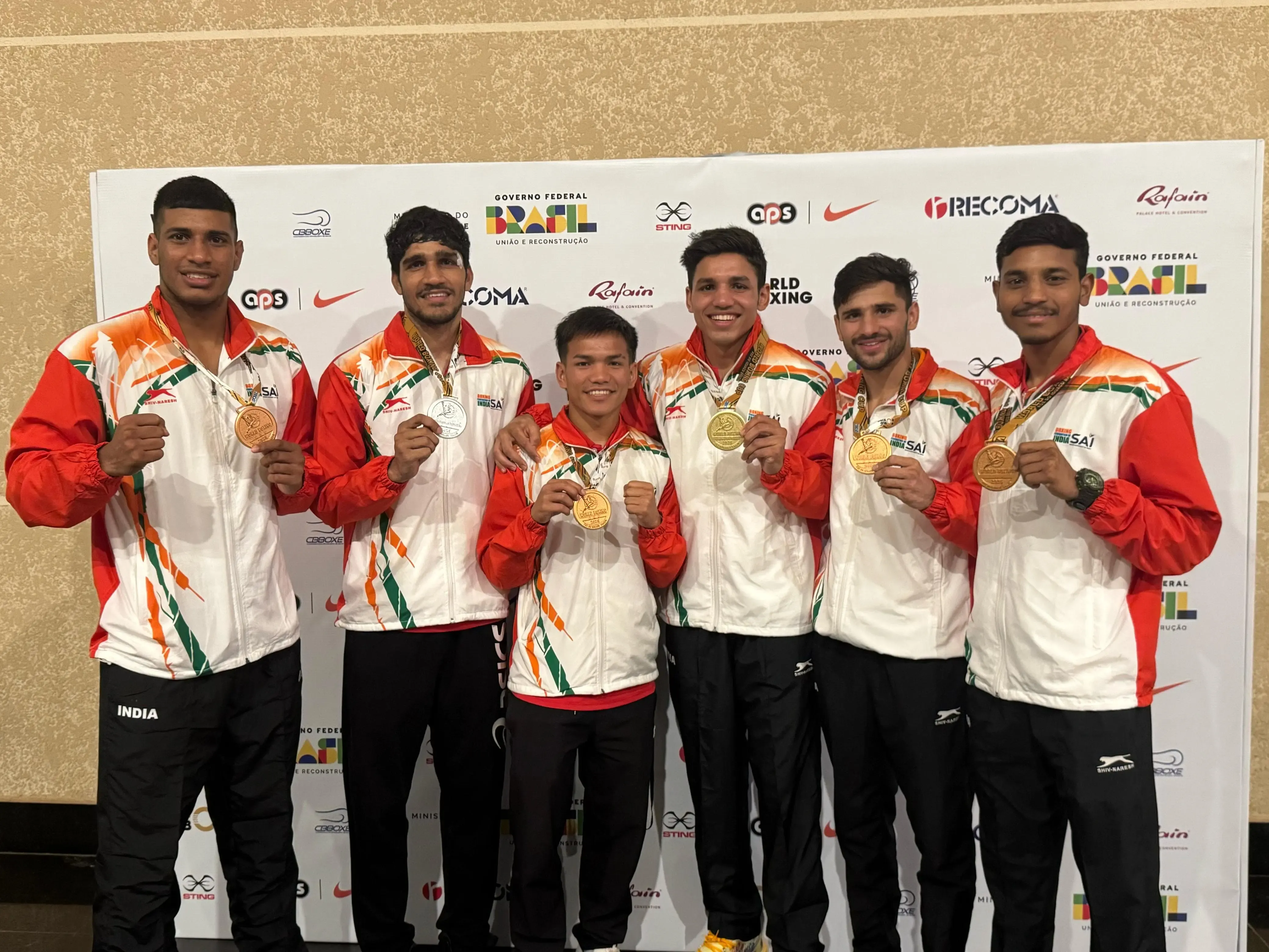 Indian Boxers Shine with 6 Medals at World Boxing Cup