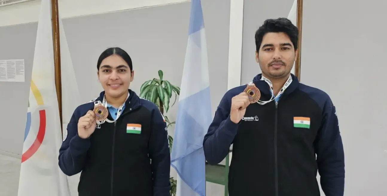 India Secures Second Place at First ISSF Shooting World Cup of the Year