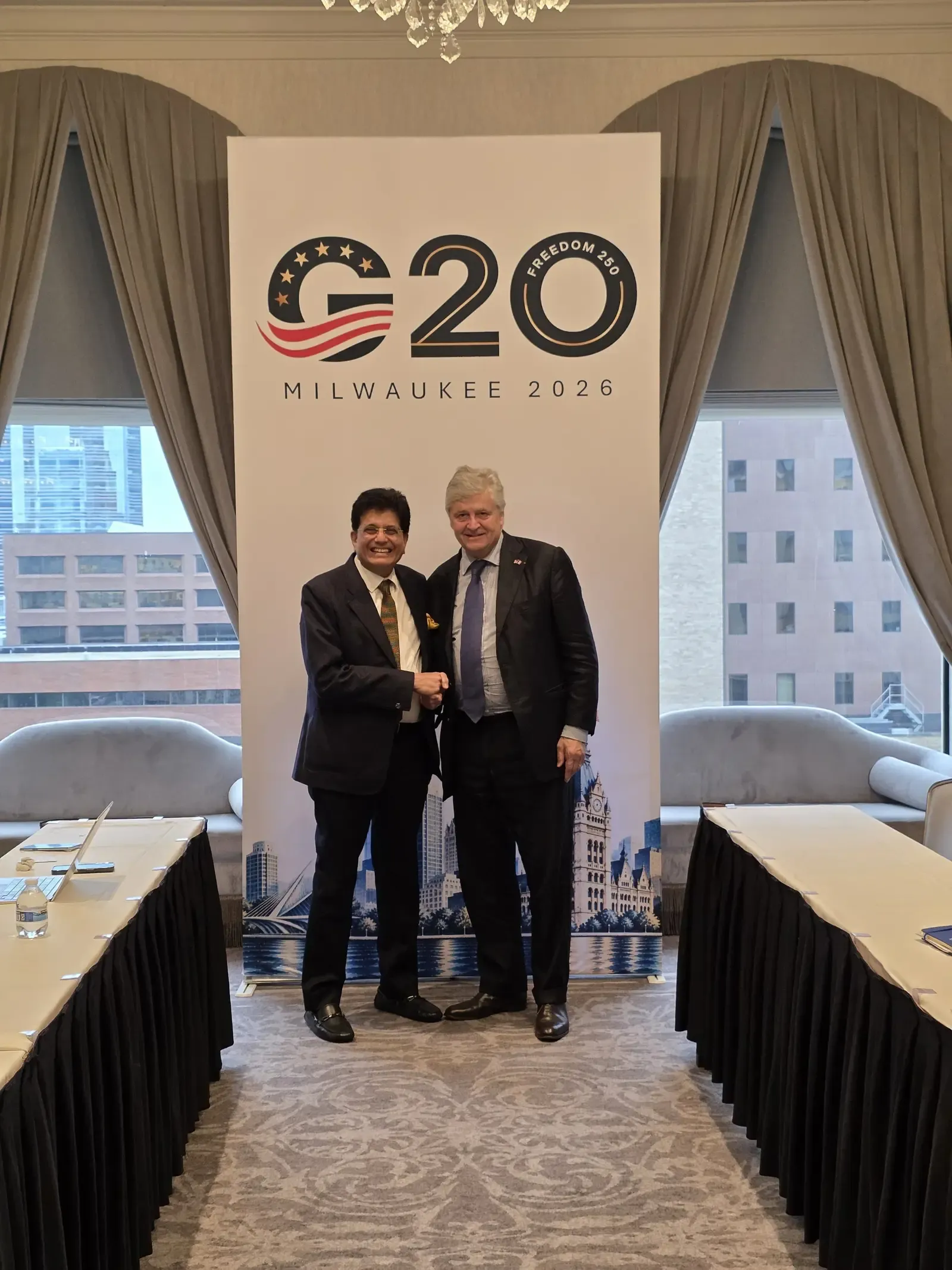 Piyush Goyal holds trade talks with France, Canada, Saudi Arabia at G20 Meet