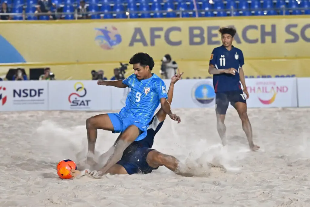 India Falls to Thailand in AFC Beach Soccer Asian Cup Opener