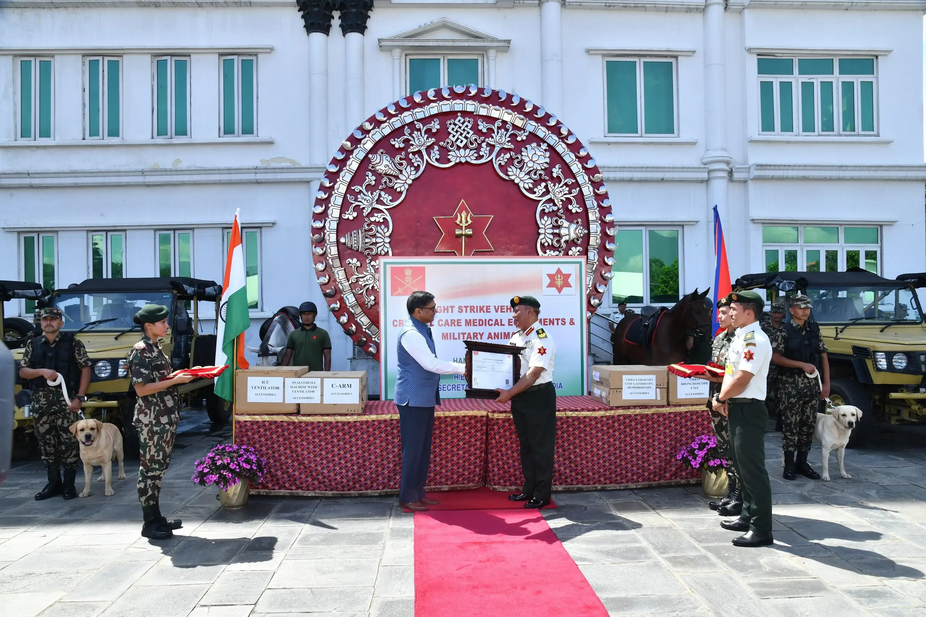 Did India Just Strengthen Its Ties with Nepal by Delivering Key Military Equipment?