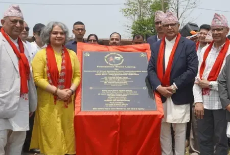 India Funds NPR 58 Million School in Nepal's Jhapa District