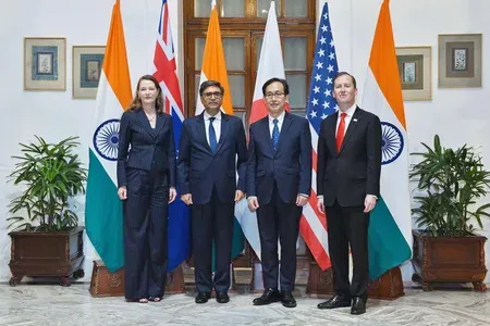Quad Sherpas meet in New Delhi, chart action plan on maritime security and tech