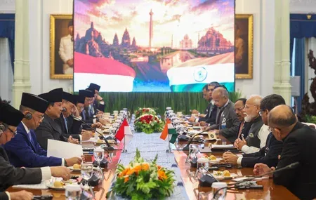 PM Modi addresses Indonesian Parliament, cites Ramayana and Mahabharata as roots of India-Indonesia ties