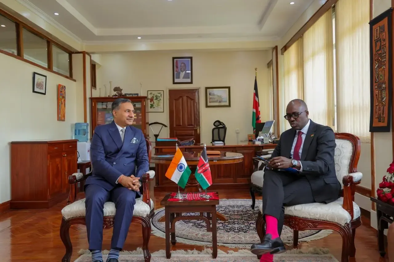 India-Kenya ties reviewed: High Commissioner Swaika meets Sing'Oei ahead of high-level talks