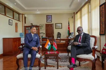 India-Kenya ties reviewed: High Commissioner Swaika meets Sing'Oei ahead of high-level talks