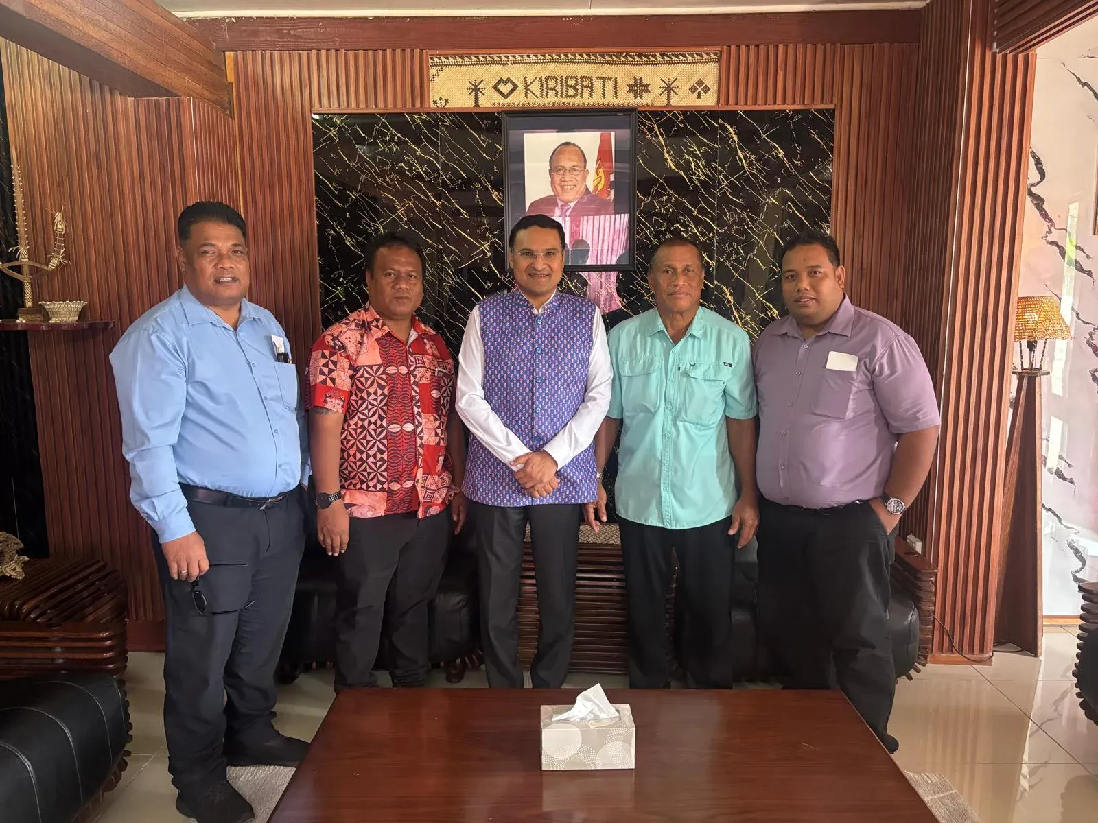 India-Kiribati talks in Tarawa target bilateral cooperation, shared goals