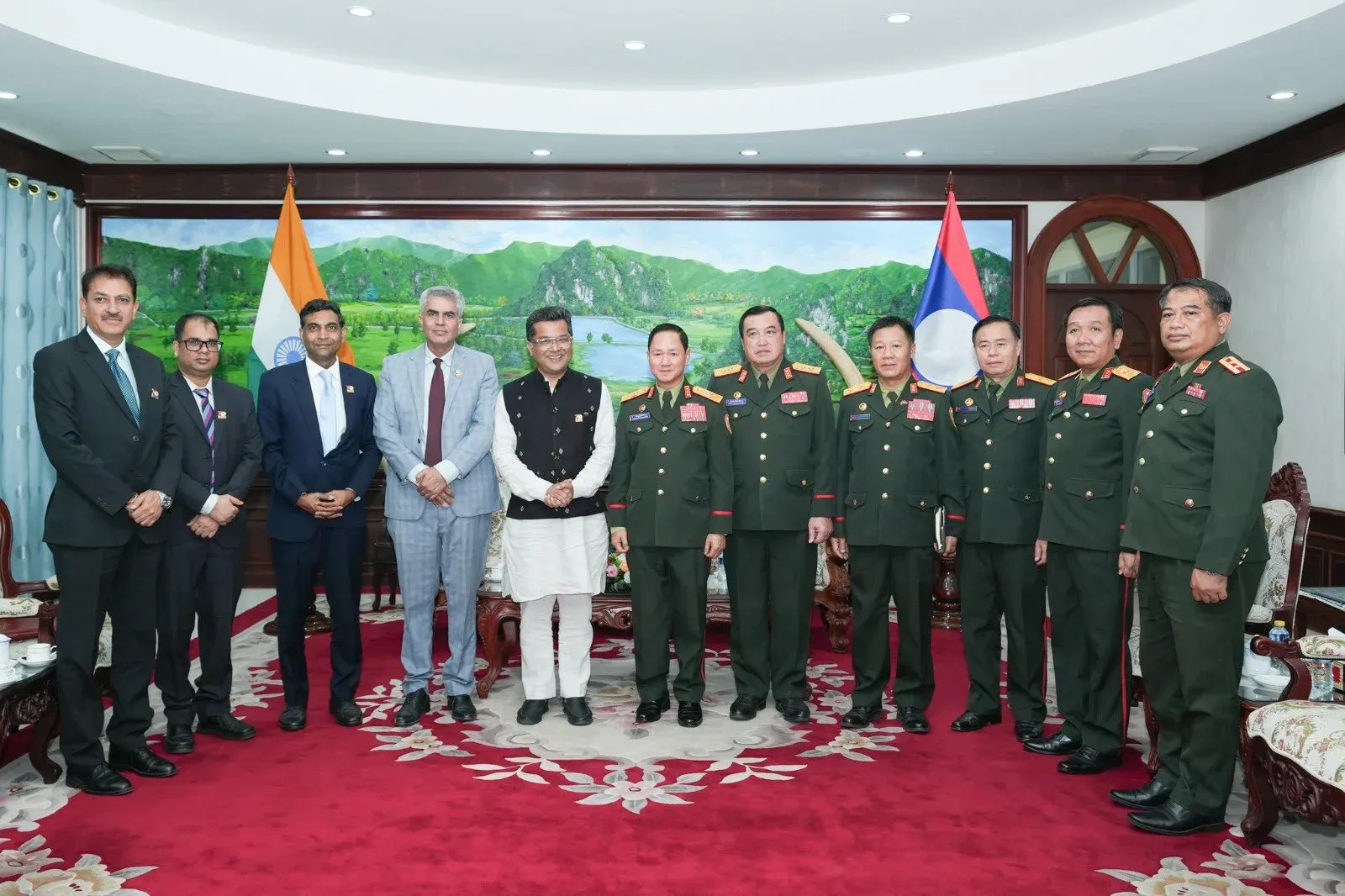 India-Laos defence ties: Margherita holds key talks in Vientiane