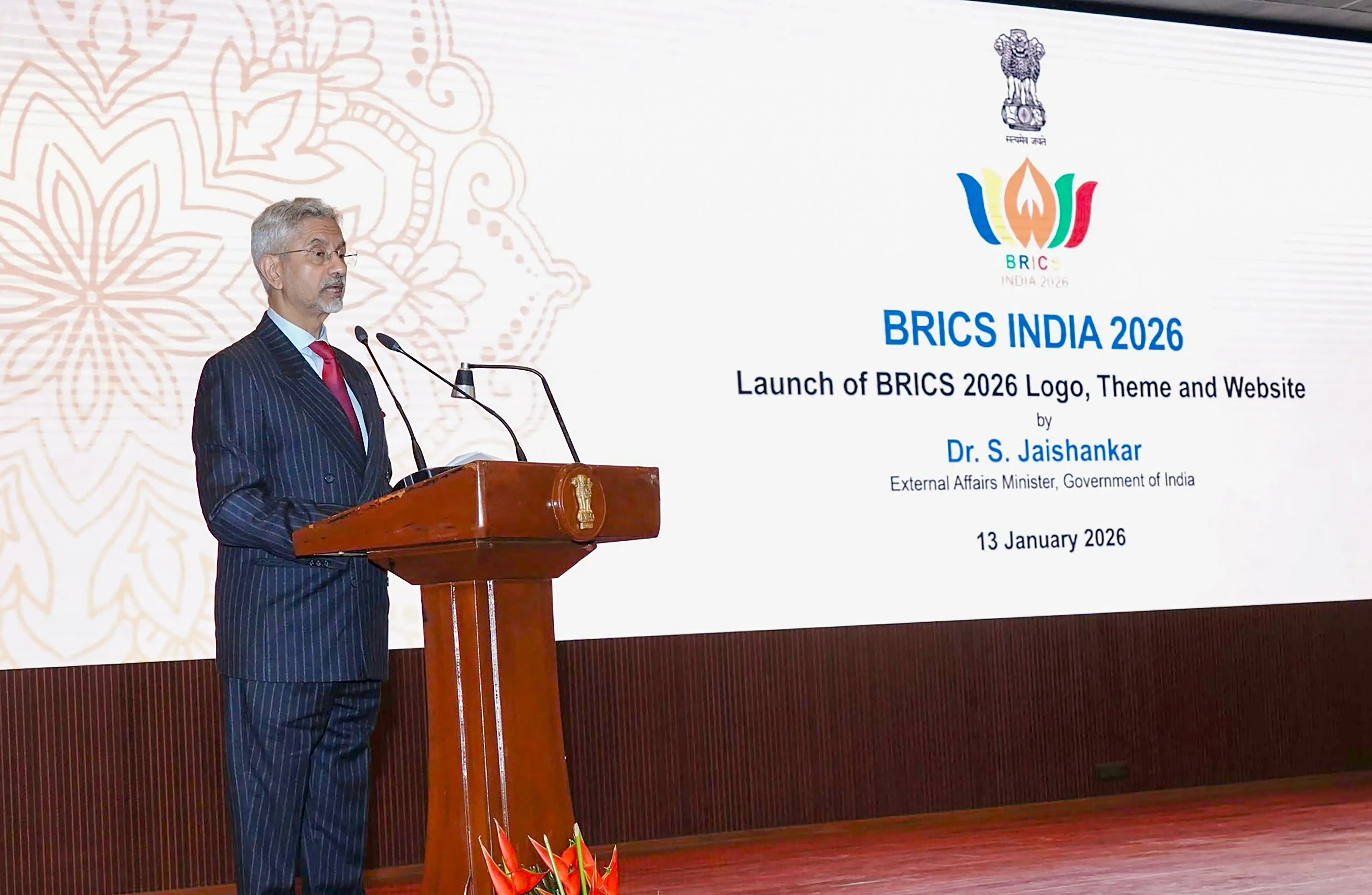 What Does India's BRICS Presidency 2026 Website, Theme, and Logo Reveal?