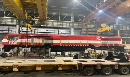 Are India-Made Locomotives Making Waves Globally with BLW's 6th Engine to Mozambique?