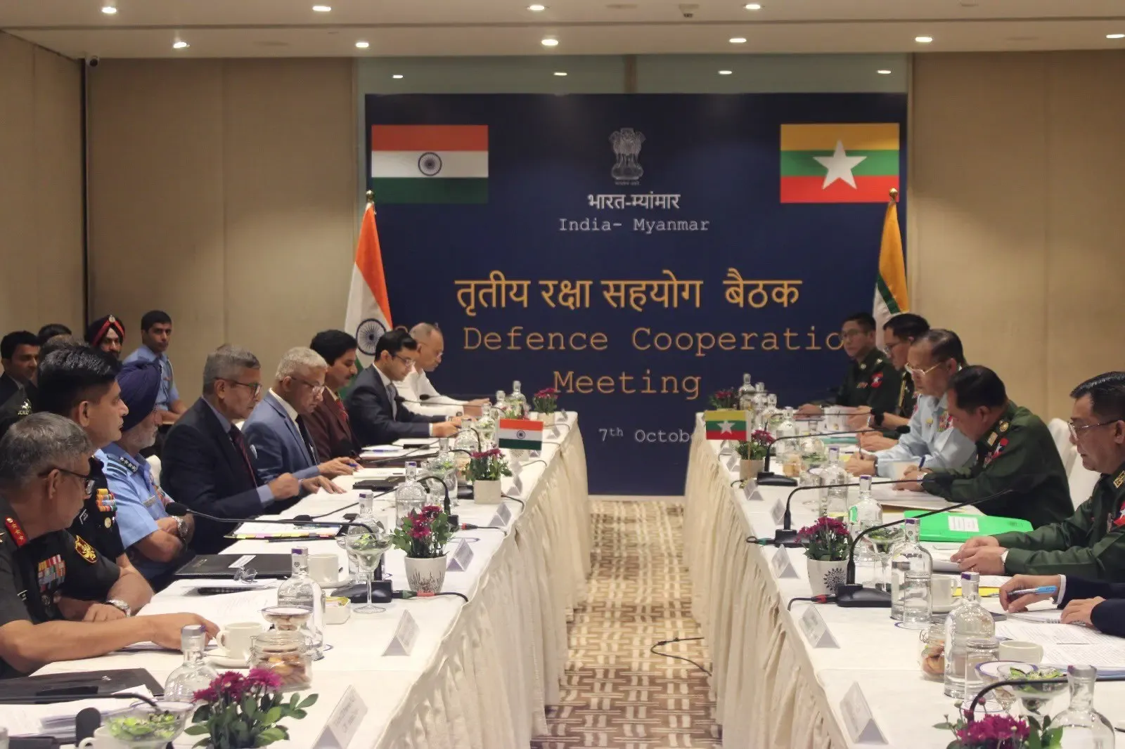 India-Myanmar Defence Cooperation Meeting held in Guwahati, Op Brahma aid lauded