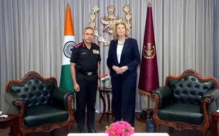 India-Netherlands defence cooperation talks: CDS meets Dutch Ambassador in New Delhi