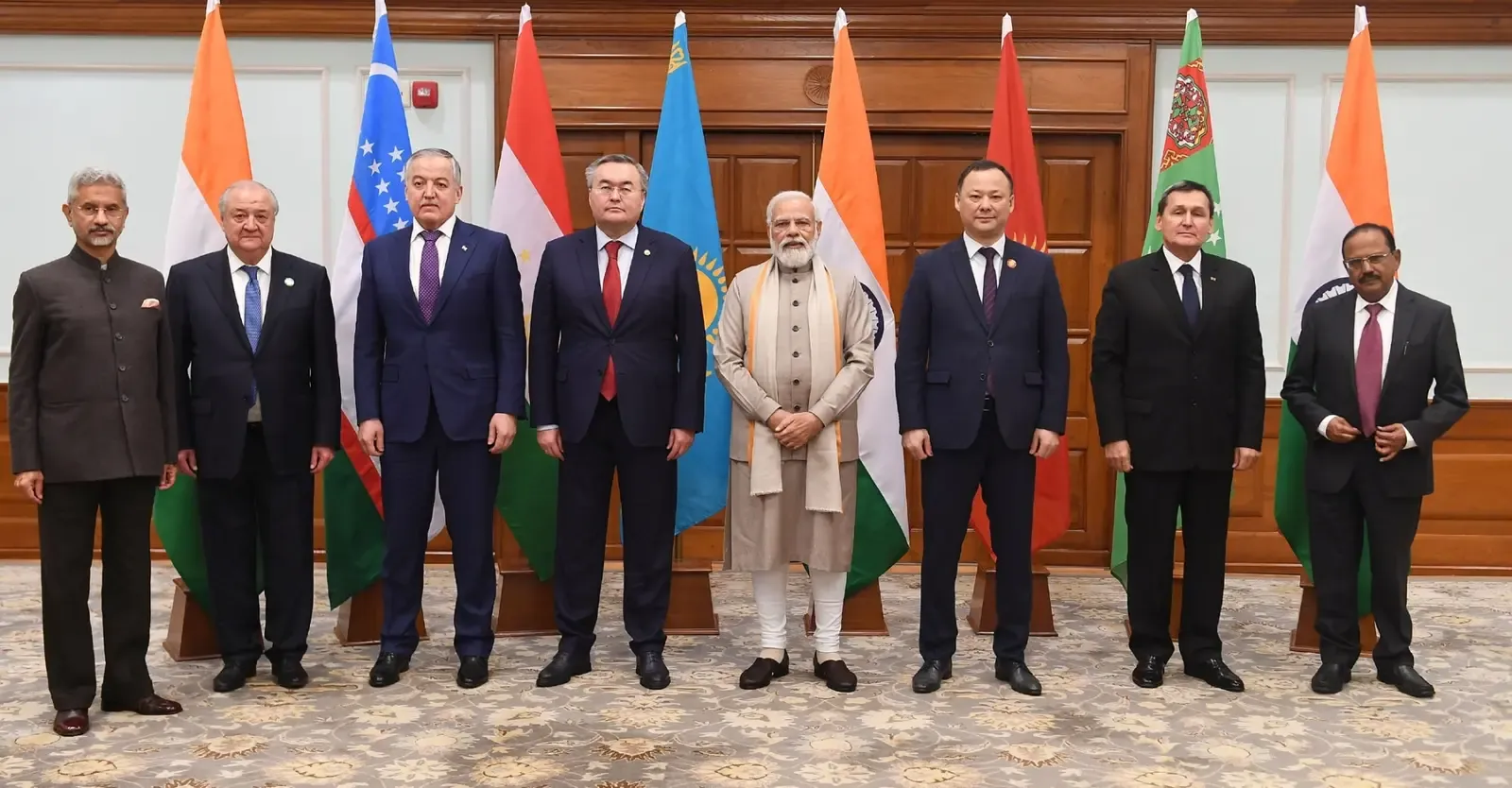 India offers Central Asia high-value partnership, counters China's BRI model
