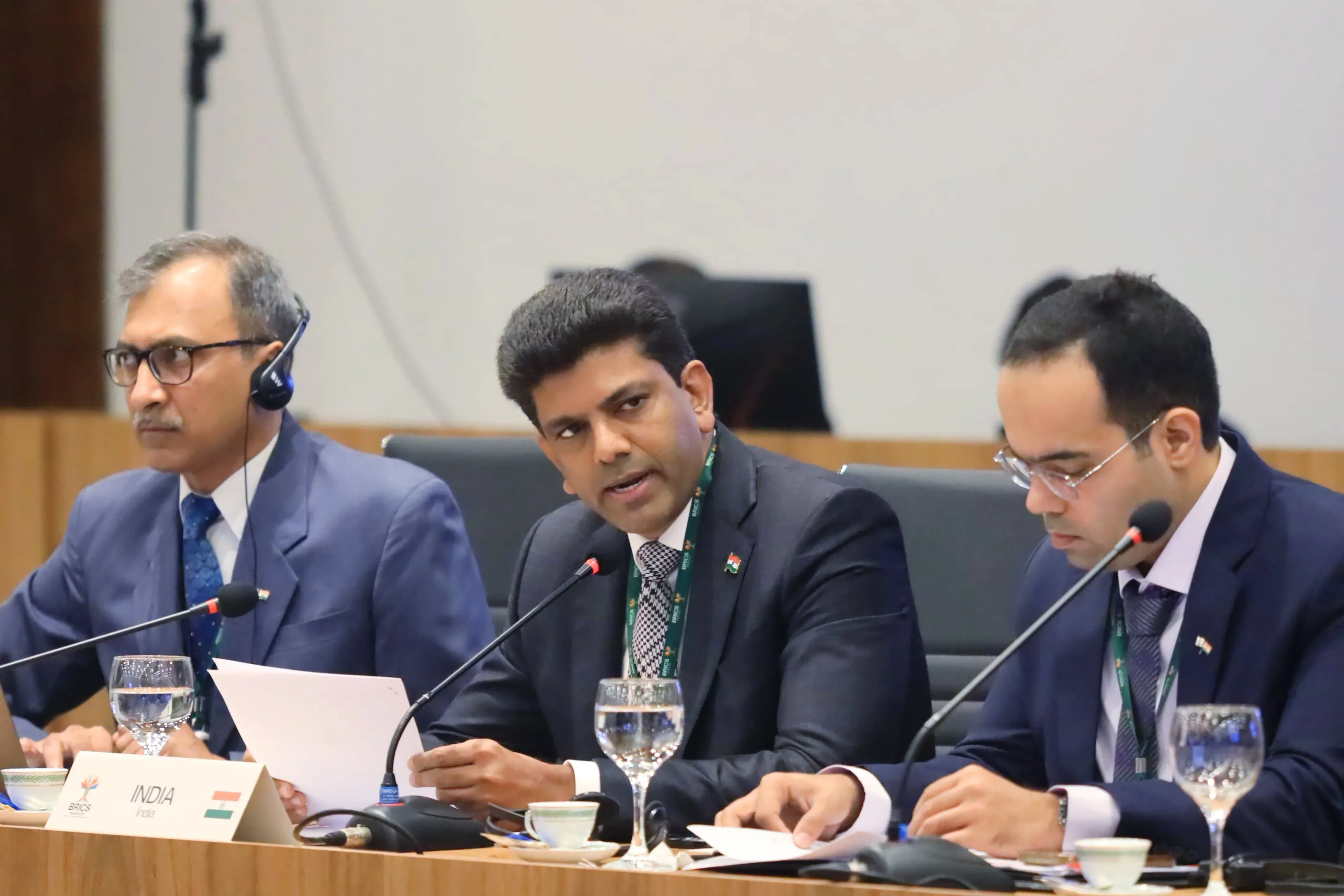 How is India reaffirming its commitment to space, digital tech, and sustainability at the BRICS meet?