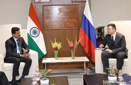India, Russia review bilateral engagement, explore deeper cooperation in steel sector