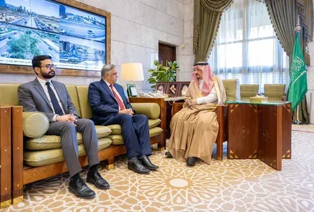 India-Saudi Arabia ties: Outgoing envoy Suhel Khan meets Riyadh Governor
