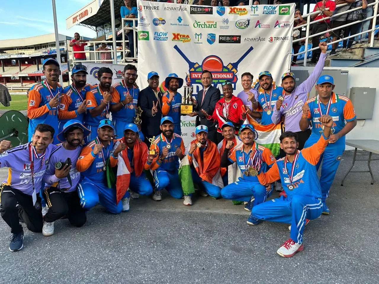 Did India Achieve a Historic Series Win Against Trinidad & Tobago in Deaf Cricket?
