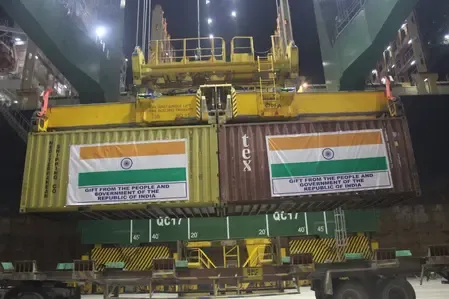 India Delivers 1,000 Metric Tonnes of Rice to Sierra Leone