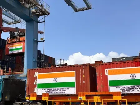 India Delivers 250 Metric Tonnes of Food Grains to Seychelles