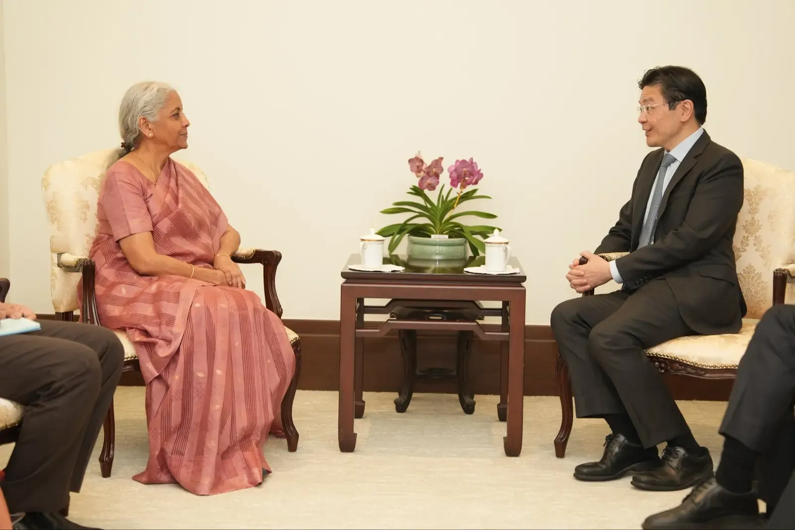 Sitharaman, Singapore PM Wong discuss stronger India-Singapore economic ties