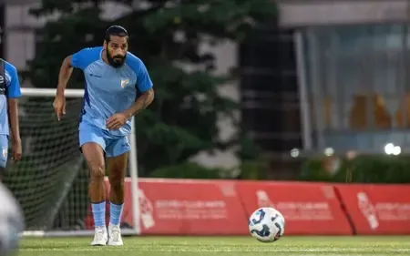 Is India Skipper Sandesh Jhingan Out of the CAFA Nations Cup Due to a Jaw Injury?