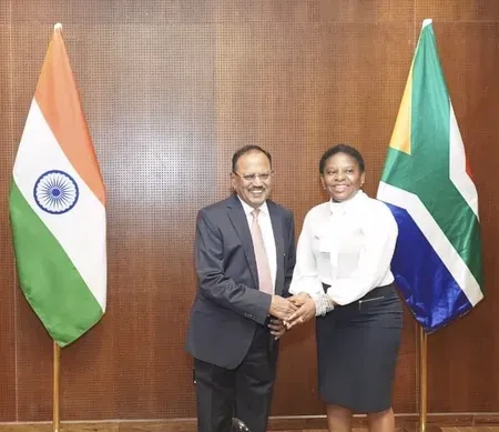 Doval meets South Africa's Ntshavheni at BRICS NSA meet in New Delhi