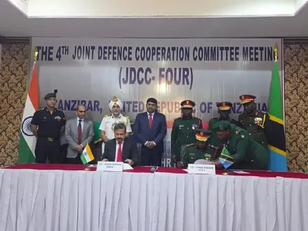 What Are the Key Outcomes of the India-Tanzania Military Cooperation Talks?