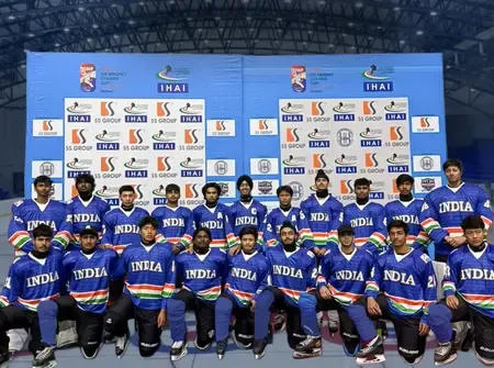 India U18 Ice Hockey Team Arrives in Bishkek for Asia Cup 2025