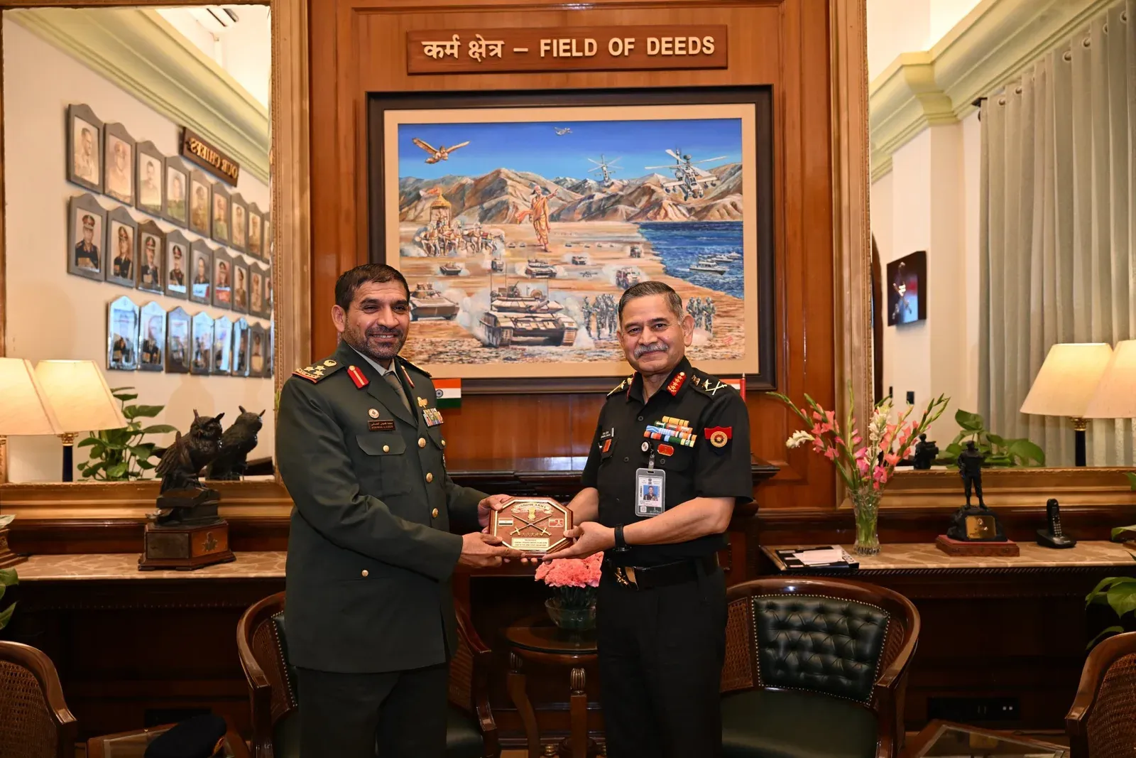 India-UAE defence ties deepen as army chiefs meet in New Delhi