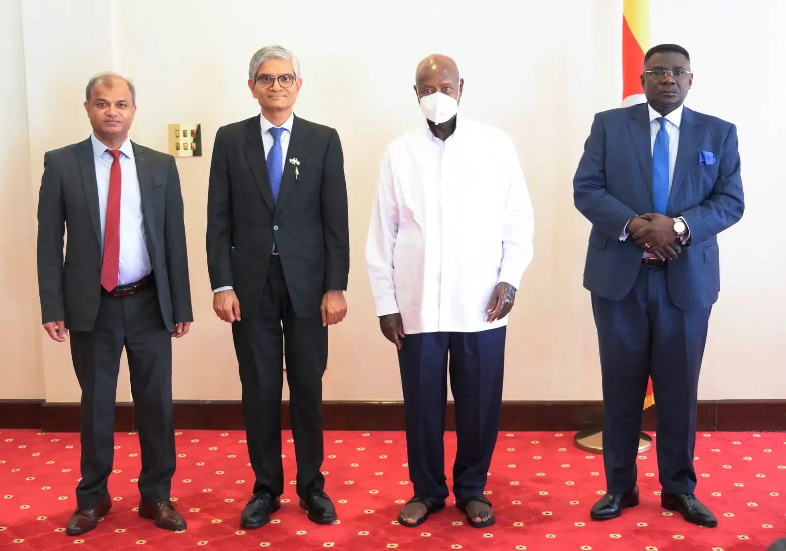 India-Uganda ties reaffirmed as High Commissioner bids farewell to President Museveni