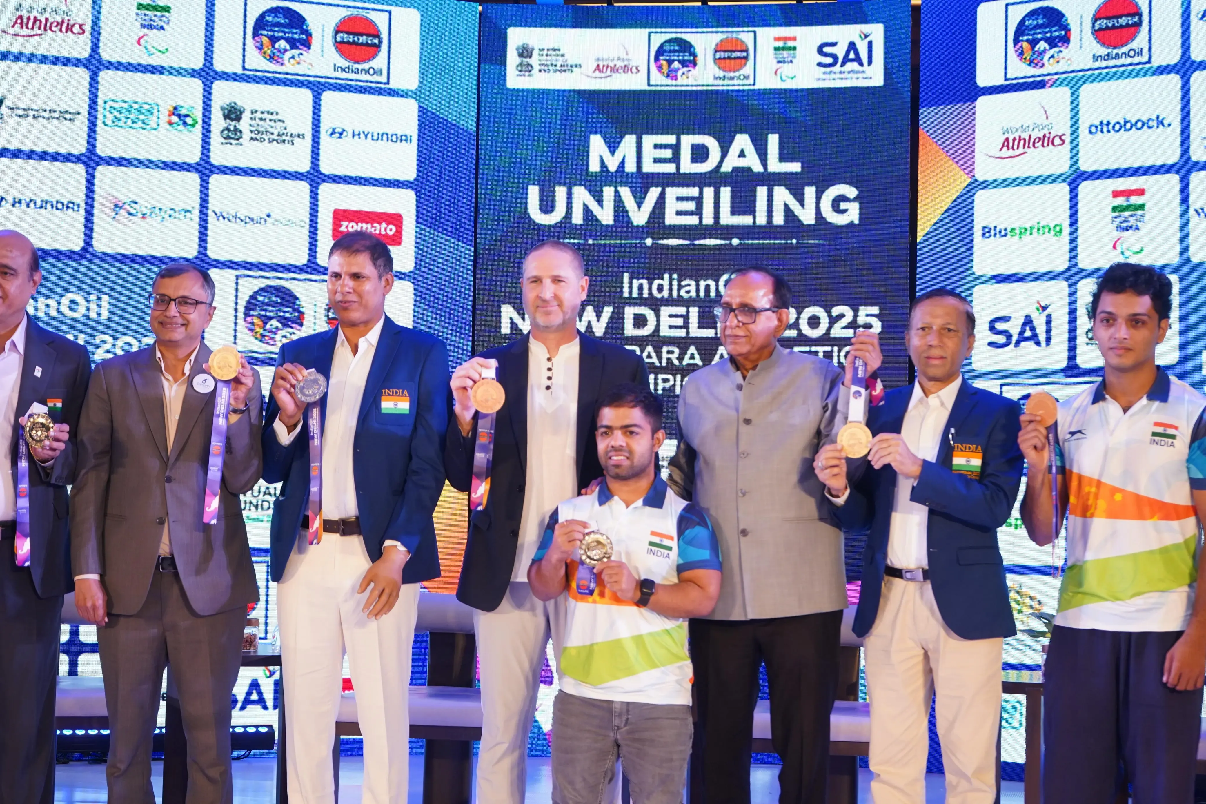 What Unique Medals Will Be Awarded at the World Para Athletics Championships in New Delhi 2025?