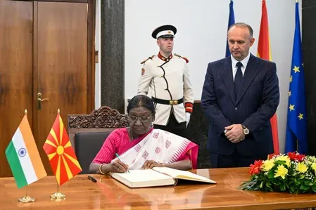 President Murmu in Skopje: India sees Southeast Europe as growth hub