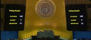 India votes in favour of UNGA resolution for 'immediate, unconditional, permanent' Gaza ceasefire