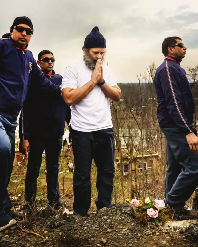 India Remembers the Gallant Sacrifice: LoP Rahul Honors Pulwama Martyrs