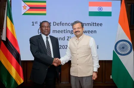 India-Zimbabwe Joint Defence Committee holds inaugural meet in New Delhi