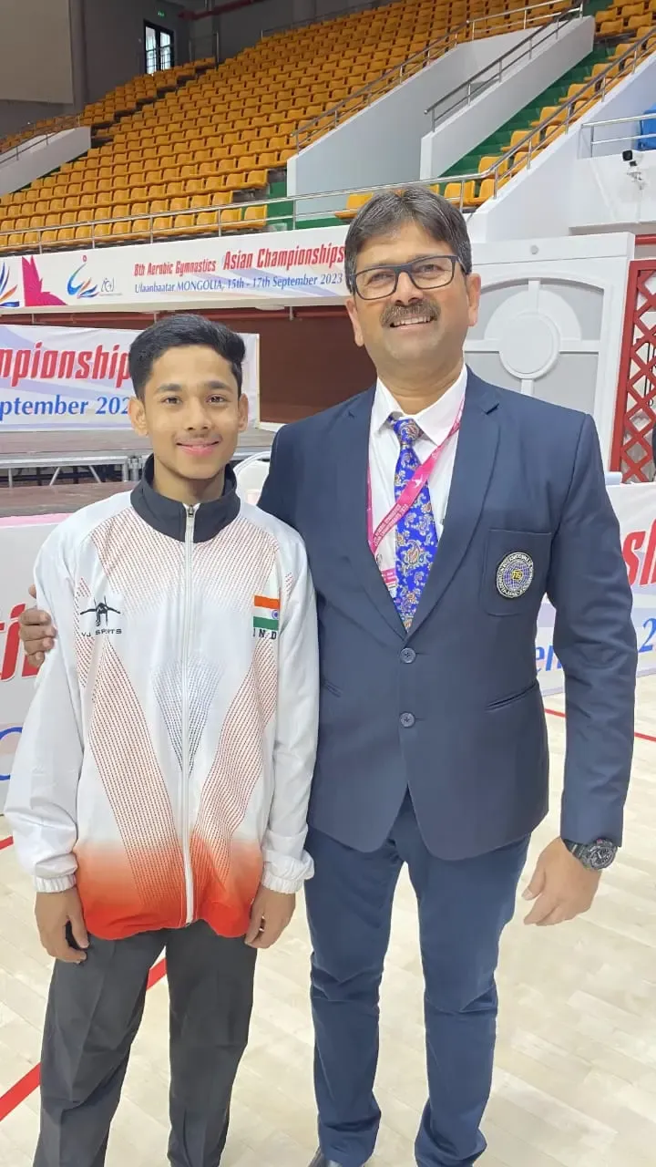 Indian Aerobics Gymnastics Team Departs for World Cup in Tokyo