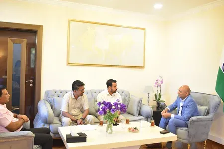 Indian Ambassador in Azerbaijan meets diaspora, backs cricket push