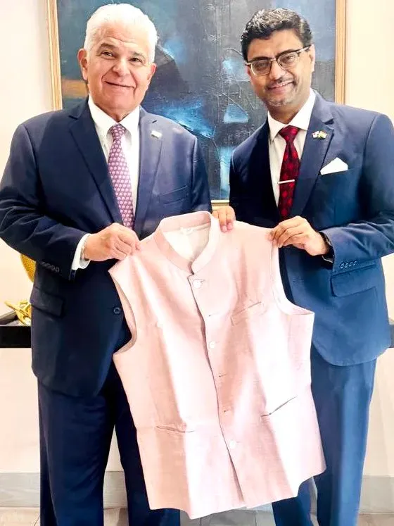 India Ambassador Seth's farewell meet with Panama President Mulino boosts bilateral ties