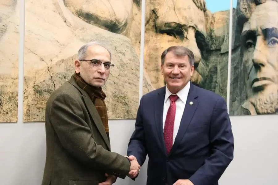 What Did the Indian Ambassador Discuss with US Senator on Technology and Innovation?