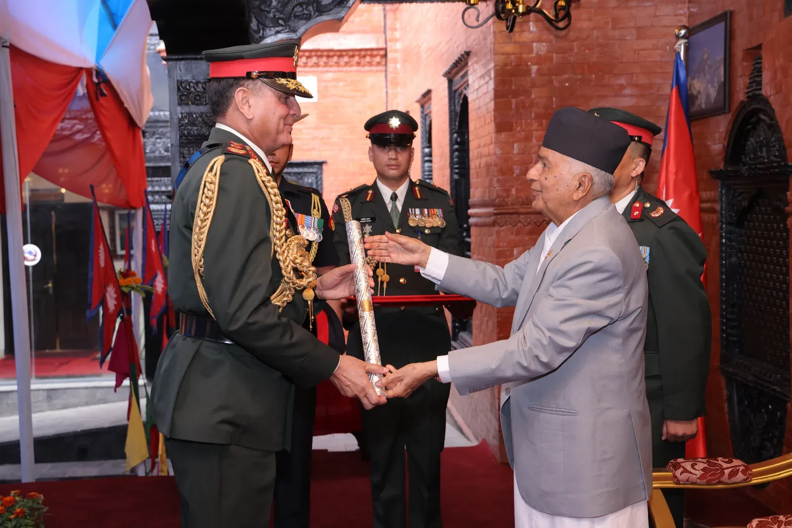 Indian Army Chief Dhiraj Seth gets honorary Nepali Army General rank in Kathmandu