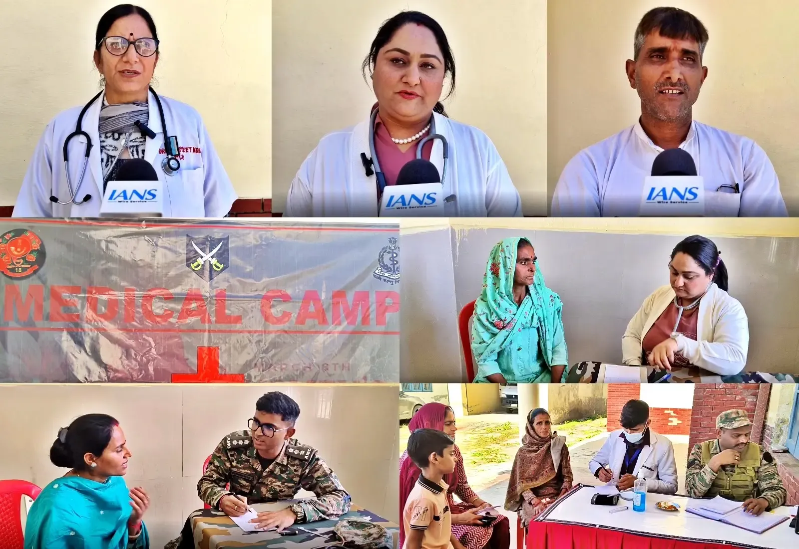 Indian Army Hosts Complimentary Medical Camp in Remote Akhnoor Village