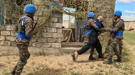 Indian Army joins Exercise Khaan Quest 2025 for UN peacekeeping drills in Mongolia