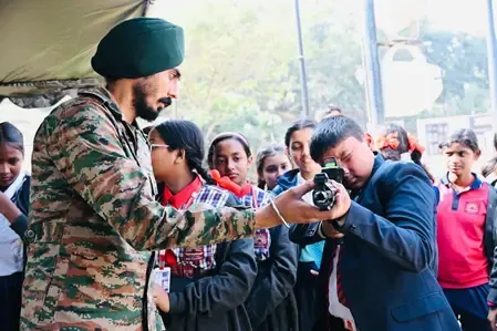 What Did the Indian Army Showcase During the 'Know Your Army' Campaign in Agartala?