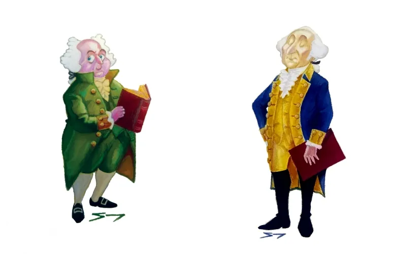 Indian Cartoonist Shreyas Navare Illustrates US Presidents