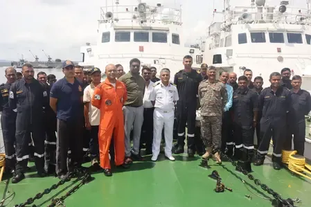 Indian Coast Guard MSAR drill in Andaman amid ISRO cyclone alert for 2026