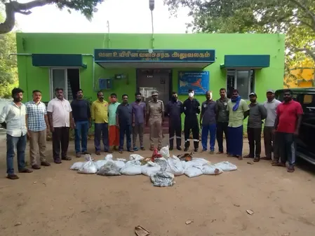 इंडियन कोस्ट गार्ड की बड़ी कामयाबी, करीब 2 करोड़ के सी कुकुम्बर जब्त