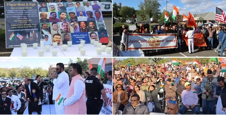 How is the Indian community honoring the victims of the Pahalgam terror attack?